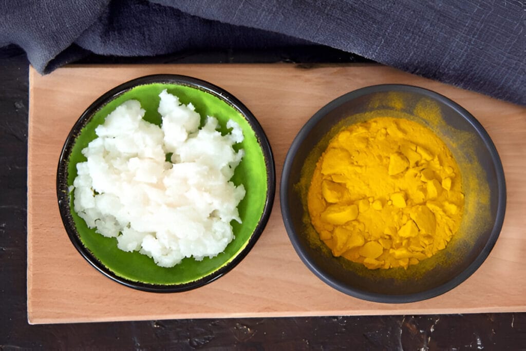 Turmeric and Coconut Oil Mask