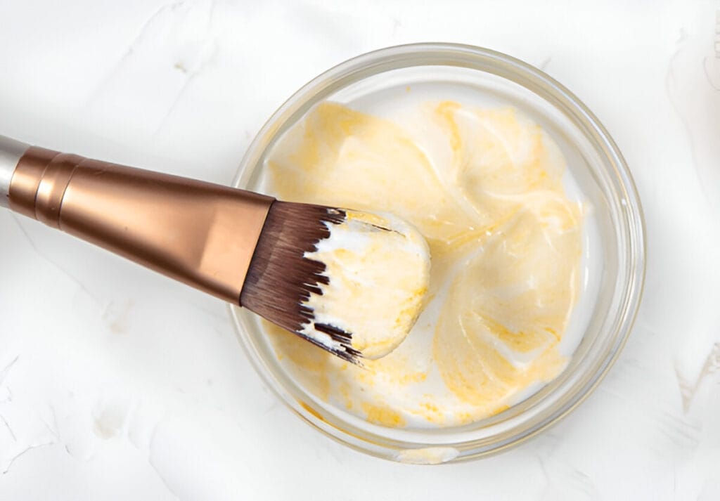 Turmeric and Yogurt Mask